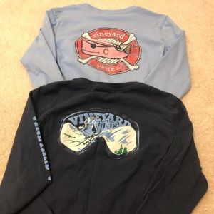 Boys two long sleeved vineyard vines size 6